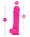 Blush Au Naturel Bold Big John 11; Dildo - Pink