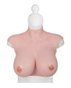 XX-DREAMSTOYS Ultra Realistic H Cup Breast Form X Large - Ivory