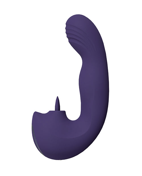 Shots Yumi Triple Action G-Spot Vibrator &amp; Stimulator - Purple