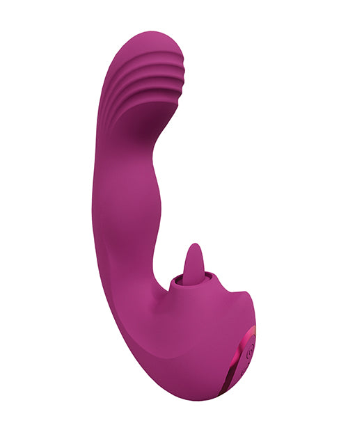 Shots Yumi Triple Action G-Spot Vibrator &amp; Stimulator - Pink