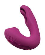 Shots Vive Yuna Dual Action Airwave Vibrator &amp; G-Spot Stimulator - Pink