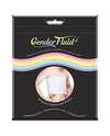 Gender Fluid Strapless Chest Compression Binder - M White