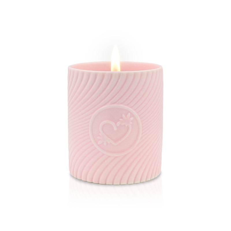 HighOnLove Pink Massage Candle - Lychee Martini