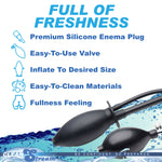 CleanStream Inflatable Enema Plug