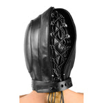 Padded Leather Hood - MediumLarge