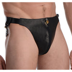 Spiked Leather Confinement Jockstrap