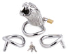 Tiger King Locking Chastity Cage