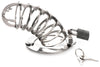 Stainless Steel Spiked Chastity Cage