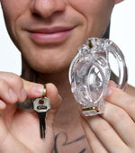 Lockdown Customizable Chastity Cage - Clear