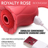 Royalty Rose Textured Suction Clit Stimulator