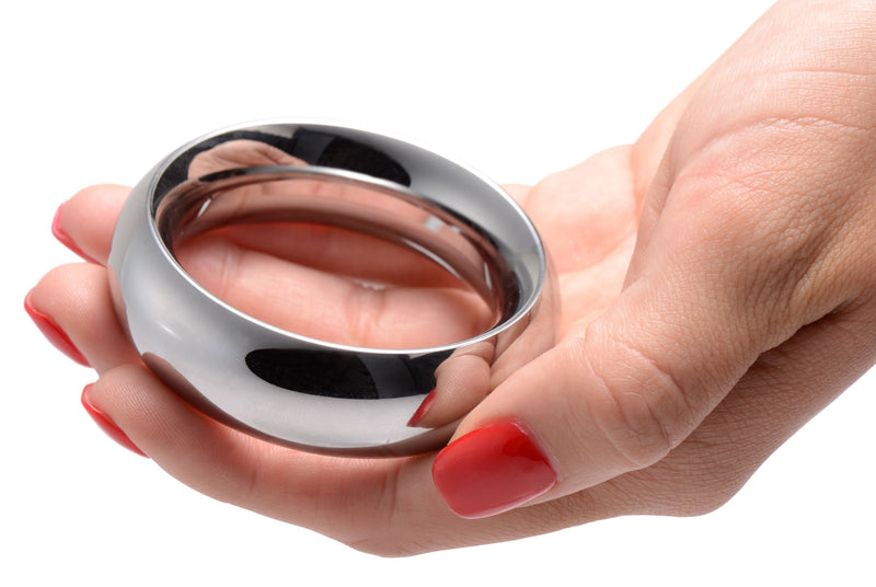 Sarge Stainless Steel Cock Ring - 2 Inches